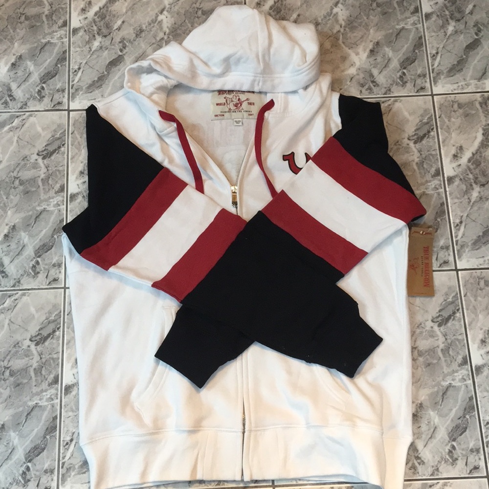 NWT True Religion Men’s Hoodie 2XL